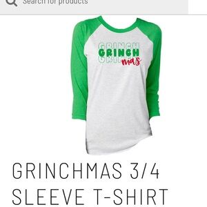 🟢Grinchmas 3/4 Sleeve T Shirt🟢